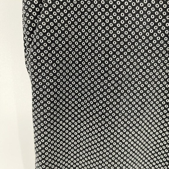 J McLaughlin Catalina Cloth Blue Print Straight Leg Pants Sz 2 - Picture 7 of 7